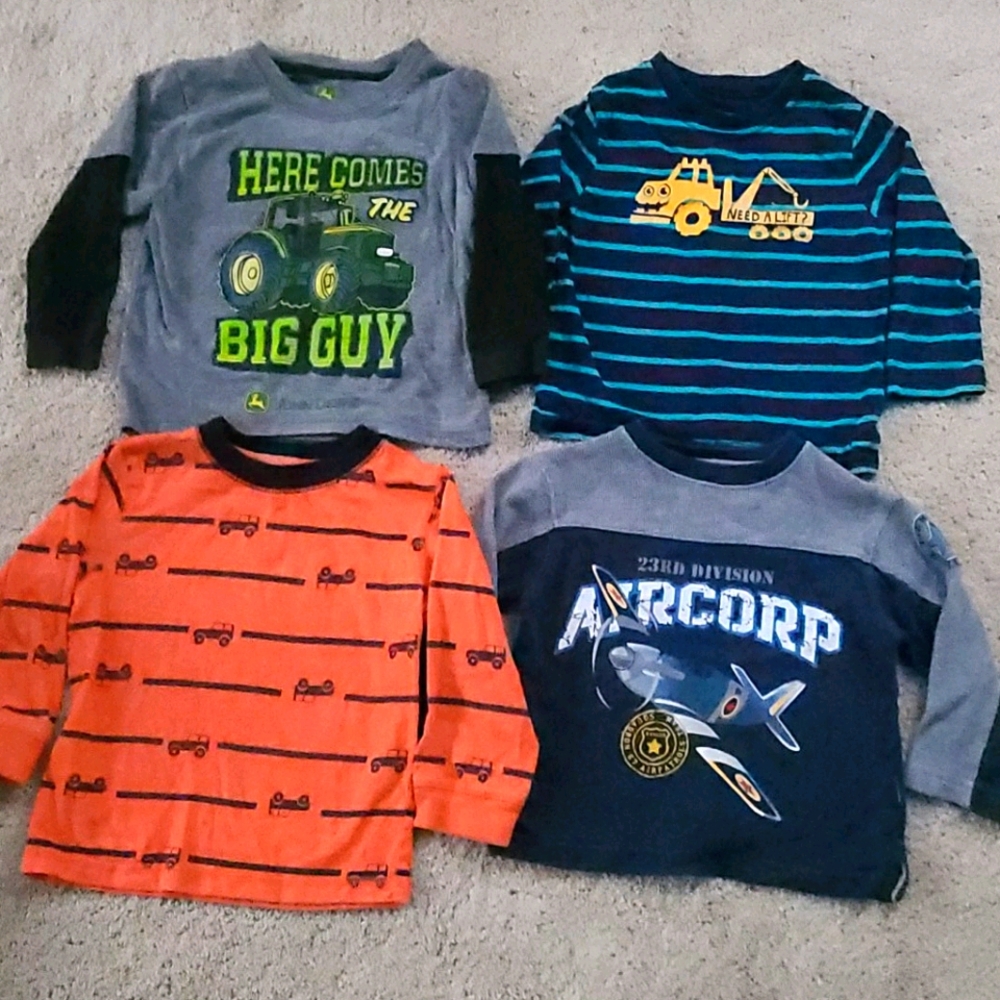 2T boys long sleeve tee